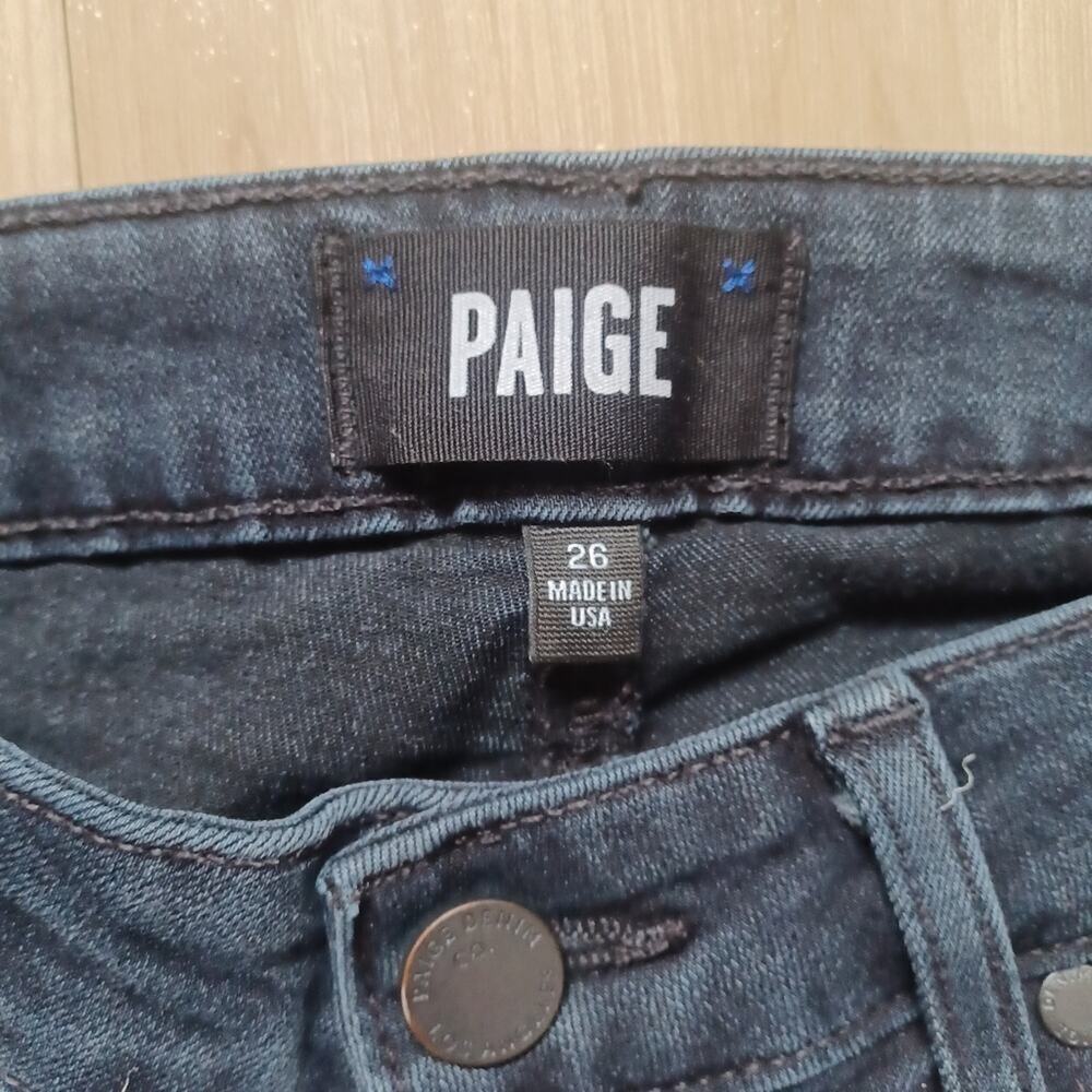 Paige Verdugo Ankle Jeans Kaleea Rinse 26 - Picture 8 of 9